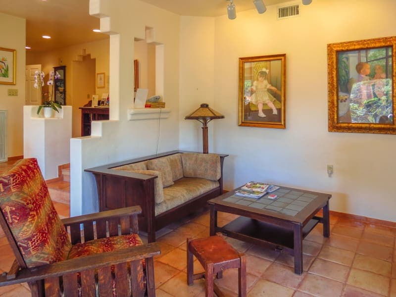 Adjacent common living room