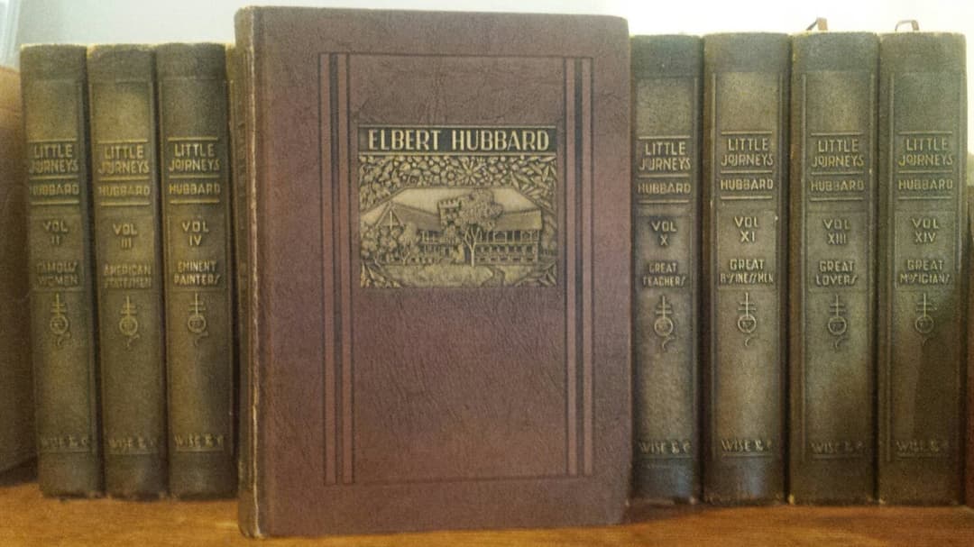 Elbert Hubbard Little Journeys RoyCroft